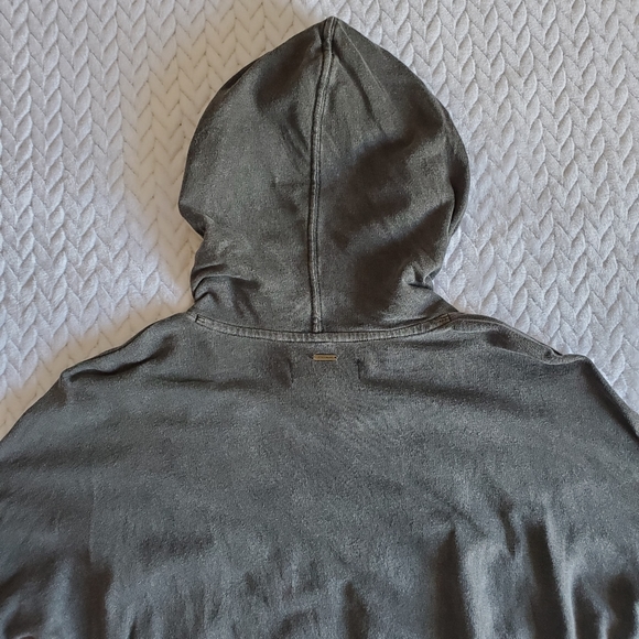 SOLD Vintage Lucky Brand Linen Blend Embroidered Hoodie - Picture 11 of 13